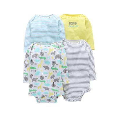 China 4pcs/set Longsleeve Long Sleeve Baby Spring Overalls for sale