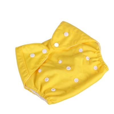 China Plain Weave Reusable Newborn Baby Cloth Waterproof Diapers for sale