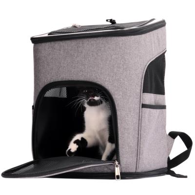 China New Design Stored Online Shopping Portable Travel Pet Cages Backpack Bags for sale