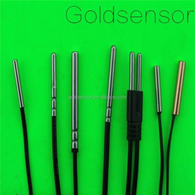 China PT-100 Temperature Sensor 2 Wire Temperature Sensor Pointed Probe for sale