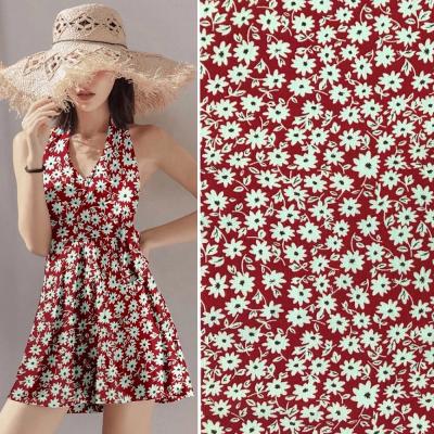 China Wholesale Custom Viable Digital Printed 100% Rayon Fabric Rayon Crepe Apparel Patterns Printed Rayon Fabric for sale