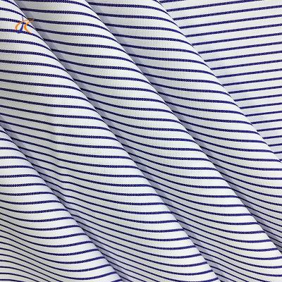 China 100% Knit Fabric Wholesale Anti-static Striped Polyester Garment Yarn Dyed Stripe Jersey Fabrics for sale