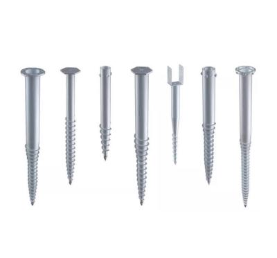 China Iron/steel Custom High Quality Multifunctional Fence Post Spike Heavy Duty Screwfix Ground Anchor for sale