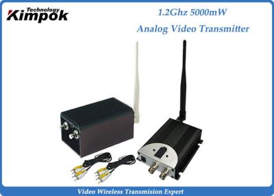 China 10KM Long Range Analog TV Transmitter 1.2GHz 4 Channel Wireless FPV Transmitter for sale