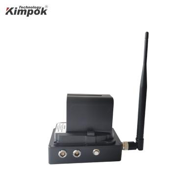 China Removeable Battery COFDM Wireless Video Transmitter for Emergency AES 128 bits Encryption Low Latency COFDM Modulation for sale