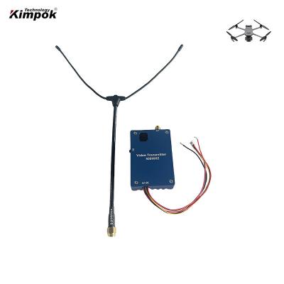 China 20km 300Mhz-1Ghz Digital VTX FPV 2W Drone Video Transmitter And Receiver 8 Channels for sale