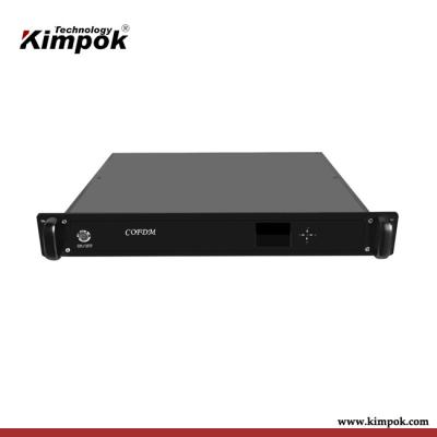 China 300-4400Mhz COFDM HD draadloze videoreceiver RF AV-receiver met door de gebruiker gedefinieerde AES-encryptie en BNC-videoport Te koop