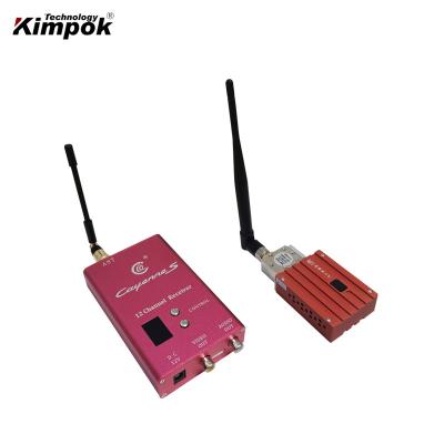 China 1.2GHz 1.3GHz FPV Video Transmitter and Receiver Long Range 8W Wireless Video Link 12V DC for sale