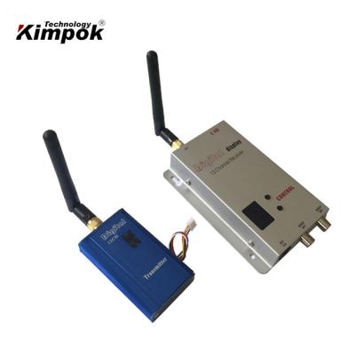 China FPV Video Link 10km LOS 2.4Ghz Wireless Video Transmitter Long Range Transmitter and Receiver 1000mW RF Power for sale