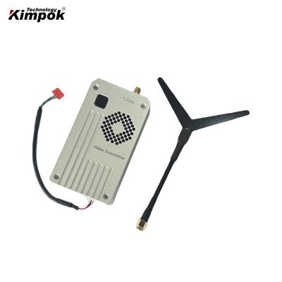 China 60km 300Mhz~1.5Ghz FPV VTX VRX 5W Transmisor y receptor de vídeo inalámbrico en venta