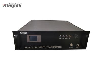 China Tactical COFDM Video Transmitter with High Power for Long Range Real Time Communication for sale