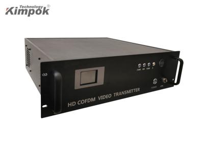 China Ship to Ship Long Range Video Transmission 40 Watt Digital COFDM Wireless Transmitter for sale