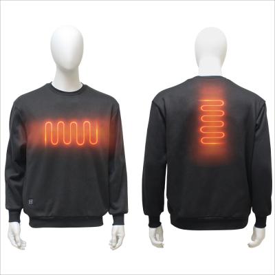 China Unisex 5V HEATING Sweater Heated Electric Hoodie Sweater Jacket for sale