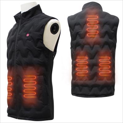 China Winter Breathable Electric Man Thin Heating Vest for sale