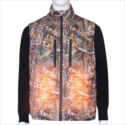 China HARD Camouflage Hunting Heated Vest For Outdoor Winter Hunting for sale