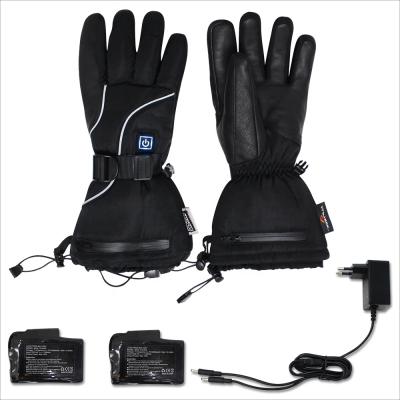 China Unisex outdoor sport heated ski gloves for winter skiing for sale