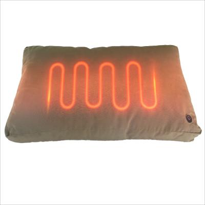 China Electric Smart Portable Passionate Outdoor Cushions Heated Pillow for sale