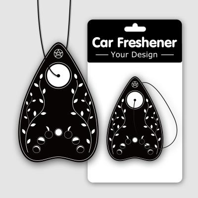 China China-chic New Custom Design Many Different Smell Car Hanging Air Freshener With Logo for sale