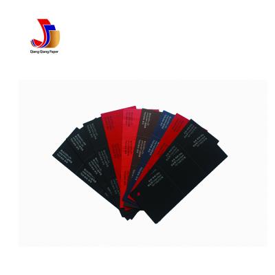 China Recycled materials wholesale 250gsm 280gsm 300gsm black paperboard for gift box for sale