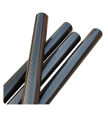 China Round 3K Wrapped Carbon Fiber Tube For Plant Protection Machine Accessories for sale