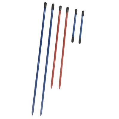 China Multicolor Fiberglass Golf Alignment Sticks FRP Golf Putting Practice Rods for sale