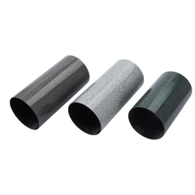 China Custom High Strength Wrapped Color Carbon Fabric Tube Carbon Fabric Roll Wrapped Pipe for sale