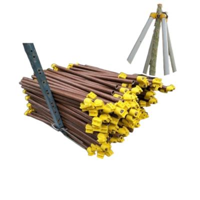 China UV Resistant Plant Support Stakes Fiberglass Agriculture Garden Tree Support Pipe for sale