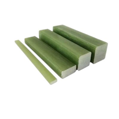 China High Strength Pultruded Solid Square Rod Epoxy Resin Insulator Core For Electric Accessories for sale