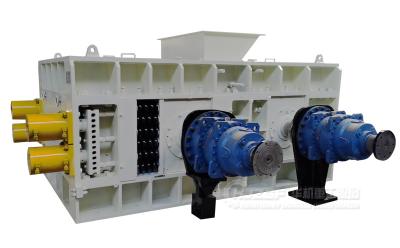 China Pair Double Roll Crusher Equipment  For Secondary Crushing And Fine Crushing for sale