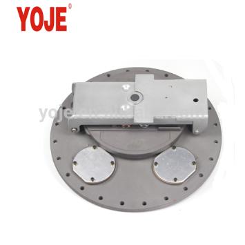 China Oil Tanker Truck Parts Aluminum Flange Type Manhole Cover For Oil Tanker for sale