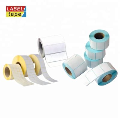 China Free Sample Waterproof White Adhesive Barcode China Supplier Thermal Sticker for sale