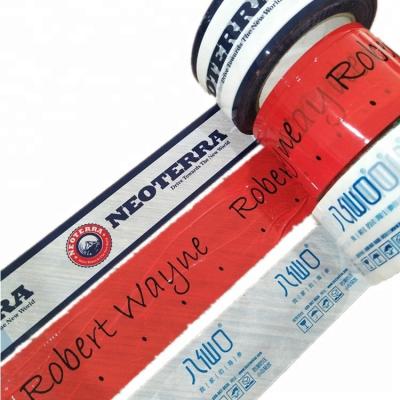 China Waterproof custom printed adhesive tape bopp packaging sealing tapes for sale