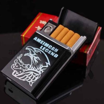 China China Wholesale Promotional Cigarette Holder Price 8pcs Custom Size Cigarette Lighters for sale