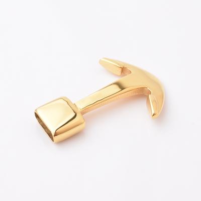 China For DIY Bracelet Luxury Gold Plated Anchor Charm Material For Jewelry Accessories For Women for sale