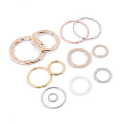 China Eco-firendly Factory Supply Custom Metal D Ring Round O Ring For Handbag for sale