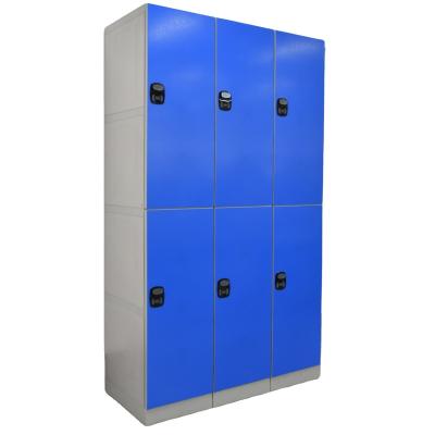 China Scratch Resistance Durable Using Low Price Storage High Strength Single School Blue Lockers for sale