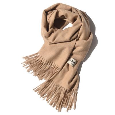 China New Arrival Classic Factory Cashmere Luxury Chunky Oversized Scarf Autumn Shawls With Custom Color for sale