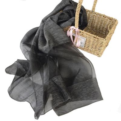 China Eco-friendly wholesale hot sale cheap silk acrylic scarf for women for sale