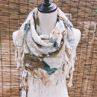 China 100%wool Hot Selling 100% Wool Elegant Women's Warm Pure Soft Square Scarf Large Shawls For Autumn Winter for sale