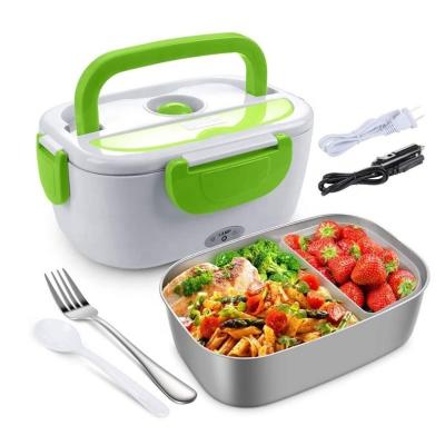 China Sustainable Multifunctional Food Heater Office 1.5L Cooking Bowl Stainless Steel Electric Heating Bowl for sale