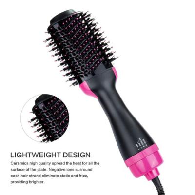 China Hot Household 1000W Hair Dryer Styler Airbrush and Roller Ion Blow Dryer Brush Electric Volumizer Hair Straightener Curler Comb for sale