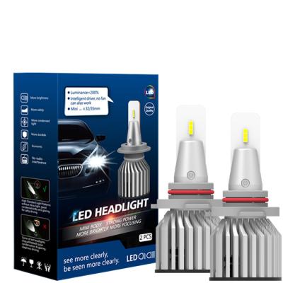 China wholesale car led head light 9005 hb3 high power led headlight projector lens csp 60w c319 H7 H8 H9 8000lm H11 led headlight for sale