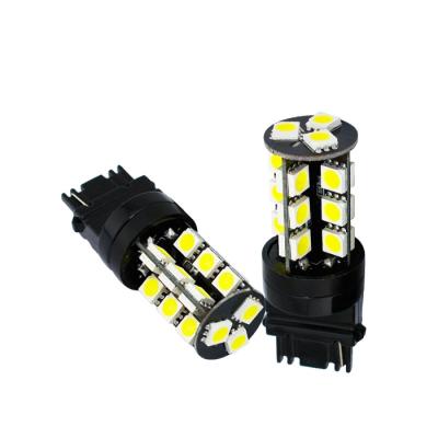 China Price 3156 27SMD P27W 5050chip Led Reversing Light Canbus Whole Turn Signal Turning Led Light for sale