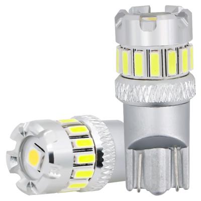 China Interior automobile lamp Canbus w5w 194 Wedge 168 T10 led car bulbs Luz lux focos Para vehicle lighting auto for sale