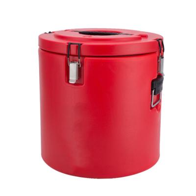 China Waterproof Central Insulated Kitchen Dispensing Stainless Steel Bucket Ice Powder Bucket Commercial Insulated Bucket 304 Catering for sale