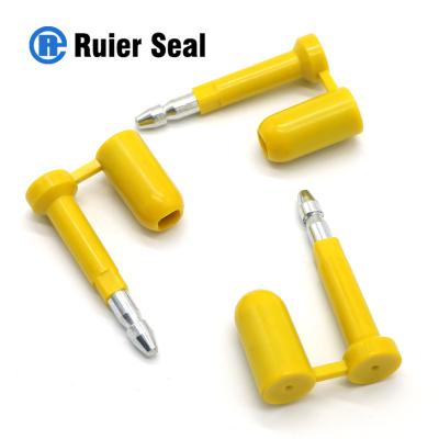 China REB103 container bolt seal laser printer bolt seal numbering truck security plastic strap bolt seal for sale