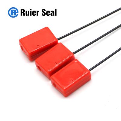 China REC004 chinese aluminium container cable seal cable seals covered with plastic cable seal lock for sale