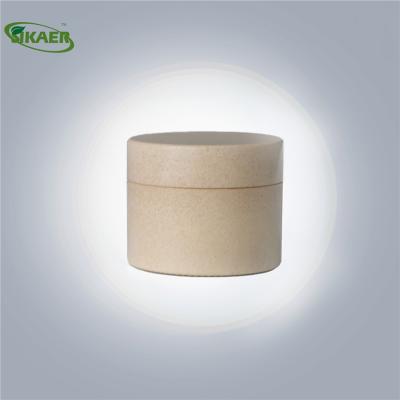 China Recycle Wheat Straw Cream Jars Environmental Skin Care Jar Customized Environmental Skin Care Jars Plastic Empty PET PP Cosmetic Cream Jars for sale