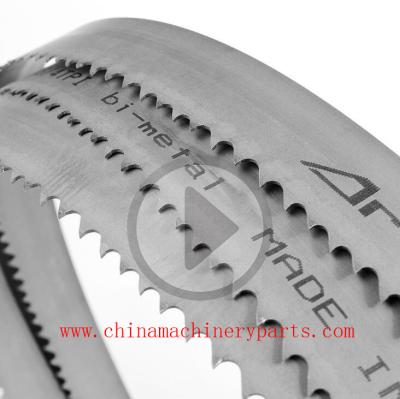 China Aluminum bandsaw blade/Bi-metallic Bi-metallic band saw blade for sale