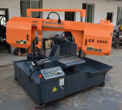 China Metal Angle Cutting Kanzo Cut Arc 45 Degree 60 Degree Rotary Metal Band Saw for sale